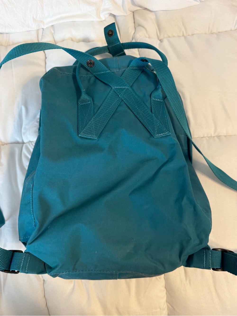 Fjallraven Kånken Backpack in Teal Blue - Picture 5 of 11